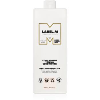 label.m Cool Blonde Conditioner balsam hidratant neutralizeaza tonurile de galben