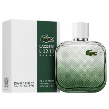 Lacoste L.12.12. Blanc Eau Intense, Apa de Toaleta, Barbati (Gramaj: 100 ml Tester)