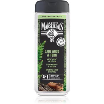 Le Petit Marseillais Cade Wood & Fern gel de duș 4 in 1