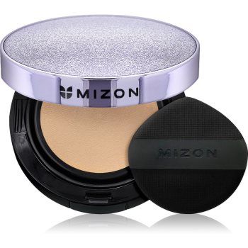 Mizon Vegan Collagen Cushion SPF38 PA++ burete cu machiaj de lungă durată cu o protectie UV ridicata ieftin