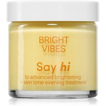 Say Hi Bright Vibes crema iluminatoare pentru uniformizarea nuantei tenului