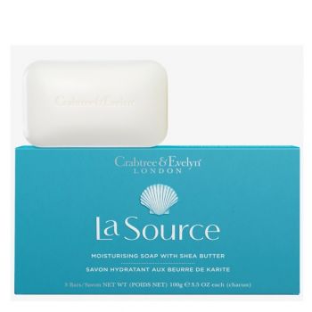 Set 3 sapunuri Crabtree & Evelyn La Source Moisturizing, 3 x 100 g (Gramaj: 200 ml)