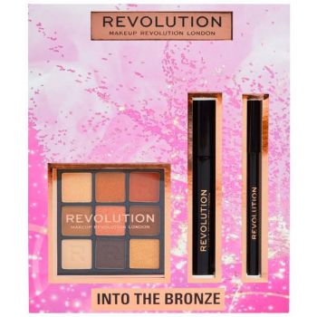 Set pentru Machiaj - Makeup Revolution Into The Bronze Eye, 1 set