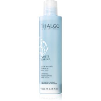 Thalgo Pureté Marine Mattifying Powder Lotion tratament matifiant pentru ten gras și mixt