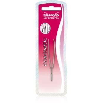 Wilkinson Sword Cosmetic Curved Tweezers pensete cu varfurile tesite