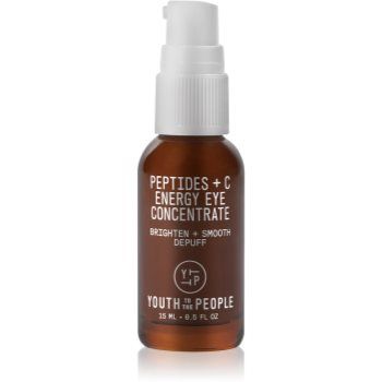 Youth To The People Energy Peptides + C Eye Concentrate ser concentrat zona ochilor