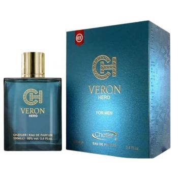 Apa de Parfum pentru Barbati - Chatler EDP CH Veron Hero For Men, 100 ml