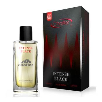 Apa de Parfum pentru Barbati - Chatler EDP Intense Black Men, 100 ml de firma originala