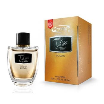 Apa de Parfum pentru Femei - Chatler EDP Tessa Classic Woman, 100 ml