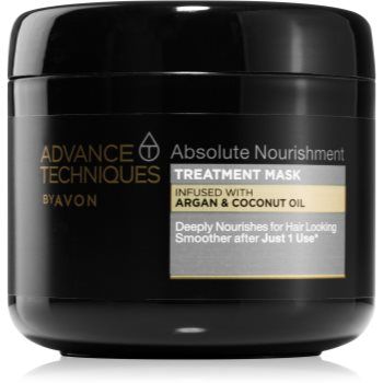 Avon Advance Techniques Absolute Nourishment mască hrănitoare profundă cu ulei de argan