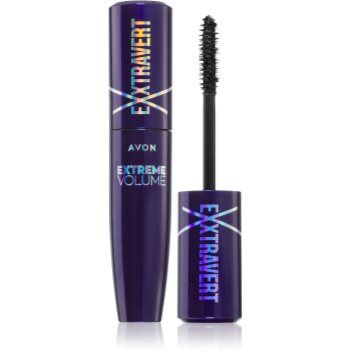 Avon Exxtravert Extreme Volume rimel pentru alungire rezistent la apă, pentru extra volum