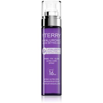 By Terry Hyaluronic Glow Setting Mist Spray facial pentru fixare machiajului cu acid hialuronic