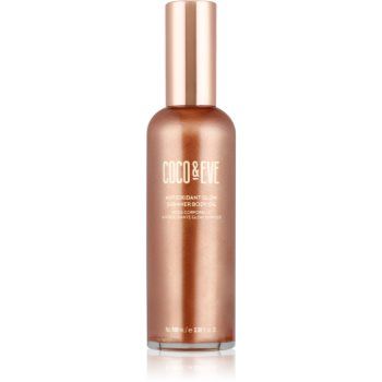 Coco & Eve Sunny Honey Antioxidant Glow Shimmer Body Oil ulei pentru strălucire pentru corp