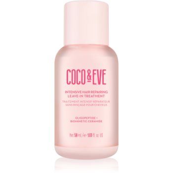 Coco & Eve Sweet Repair Intensive Hair Repairing Leave-in Treatment balsam pentru regenerarea părului pentru par deteriorat si vopsit