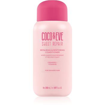 Coco & Eve Sweet Repair Repairing & Restoring Conditioner Balsam intensiv cu efect regenerator balsam regenerant intensiv pentru par deteriorat si vopsit