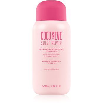 Coco & Eve Sweet Repair Repairing & Restoring Shampoo șampon intens cu efect de regenerare pentru par deteriorat si vopsit