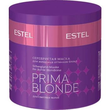 Masca nuantatoare pentru nuante reci de blond Estel Prima Blonde, 300 ml