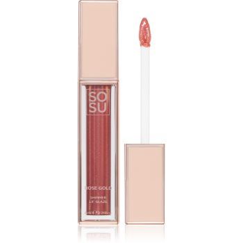 SOSU Cosmetics Shimmer Lip Glaze lip gloss hidratant strălucitor