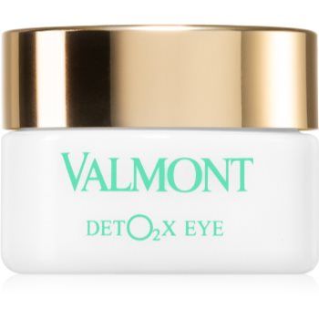 Valmont DetO2x Eye cremă detoxifiantă regeneratoare împotriva ridurilor și a cearcănelor întunecate