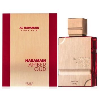 Apa de Parfum Unisex - Al Haramain EDP Amber Oud Rouge Edition Spray, 120 ml