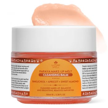 Balsam Demachiant Nature Spell Papaya Cleansing Makeup Balm