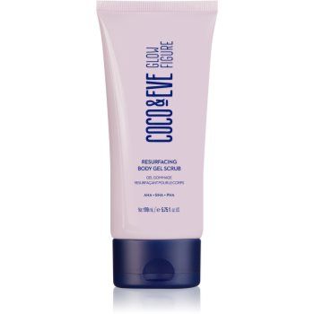 Coco & Eve Glow Figure Resurfacing Body Gel Scrub exfoliant delicat pentru corp