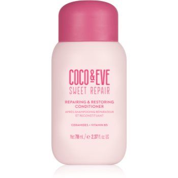 Coco & Eve Sweet Repair Repairing & Restoring Conditioner Balsam intensiv cu efect regenerator balsam regenerant intensiv pentru par deteriorat si vopsit