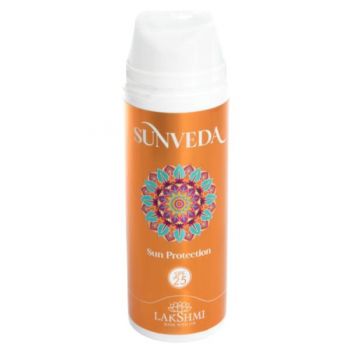 Crema cu Ulei de Masline pentru Protectie Solara - Lakshmi Sunveda Sun Protection SPF 25, 150 ml