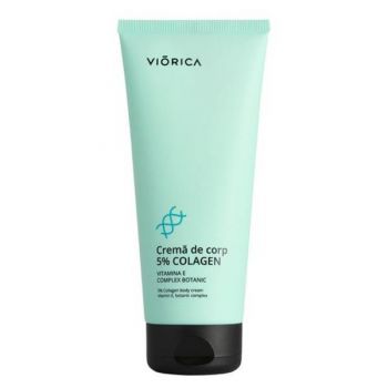 Crema de Corp cu 5% Colagen, Viorica, 200 ml