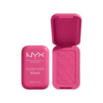 Fard de obraz Nyx Professional Makeup Buttermelt Blush BUTTA WITH