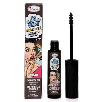 Gel pentru Sprancene theBalm It`s a Brow Time Brow Gel Dark Brown