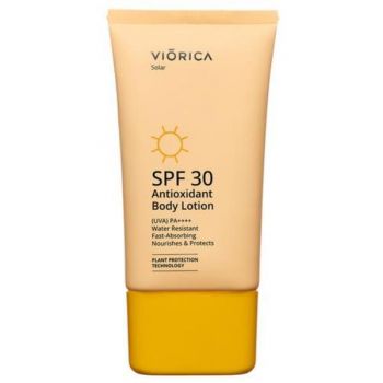 Lotiune de Protectie Solara Antioxidantă Spf 30, Viorica Solar, 150 ml