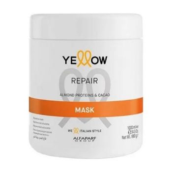 Masca Reparatoare pentru Parul Deteriorat - Alfaparf Milano Yellow Professional Repair Mask, 1000 ml