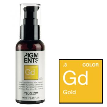 Pigment Concentrat Auriu - Alfaparf Milano Ultra Concentrated Pure Pigment GOLD 90 ml