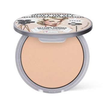 Pudra compacta theBalm Quiet on the Set 02 Light Neutral