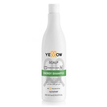 Sampon pentru Intarirea Parului Slabit - Alfaparf Milano Yellow Scalp Energy Shampoo, 500 ml