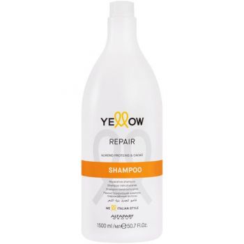 Sampon Reparator pentru Parul Deteriorat - Alfaparf Milano Yellow Professional Repair Shampoo, 1500 ml