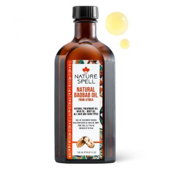 Ulei cu Baobab pentru Par & Piele Nature Spell Baobab Oil For Hai