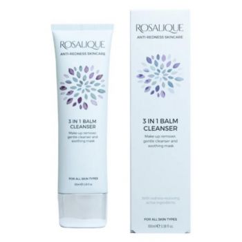 Balsam pentru Curatarea Fetei 3 in 1 - Rosalique 3 in 1 Balm Cleanser Anti-Redness Skincare, 100 ml