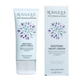 Crema Calmanta de Noapte - Rosalique Smoothing Night Cream Anti-Redness Skincare, 50 ml