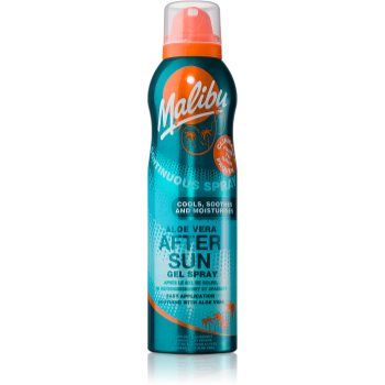 Malibu After Sun spray pentru dupa bronzat cu aloe vera