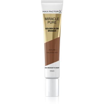 Max Factor Miracle Pure crema Bronzantã pentru o piele mai luminoasa