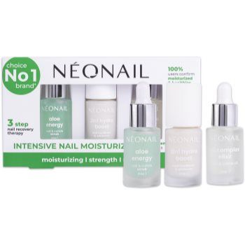 NEONAIL Nail Care Set Intensive Nail Moisturizing set(pentru unghii și cuticule)