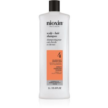 Nioxin System 4 Scalp + Hair Shampoo sampon delicat pentru par vopsit si deteriorat