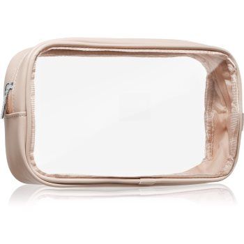 Notino Travel Collection Medium Clear Organizer geantă de cosmetice transparentă