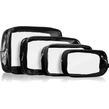 Notino Travel Collection Cosmetic bag Set de călătorii Black