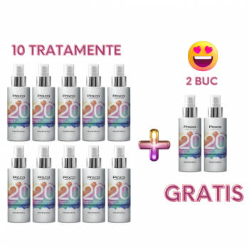 Oferta 10+2 GRATIS    RAINBOW - spray tratament par cu 20 de beneficii - PRO.CO