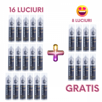 Oferta 16 +8 GRATIS Spray luciu par - protectie par Enery 400ml - Copie