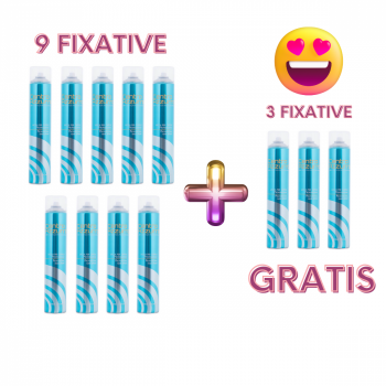 Oferta 9 +3 GRATIS    Spray fixativ par Centro Azzurro - EXTRA STRONG - 750 ml