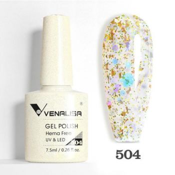 Oja semipermanenta Venalisa VIP5 Hema-Free 504, 7.5 ml